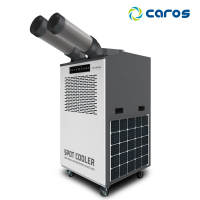 캐로스 2구이동식에어컨6,1000W 물통/자연배수그레이 품절