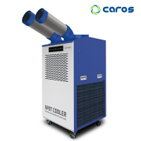 캐로스 2구이동식에어컨6,1000W 물통/자연배수블루 품절