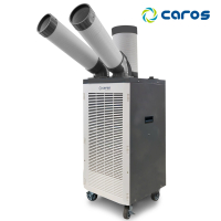 캐로스  2구이동식에어컨3,450W 물통/자연배수그레이 품절