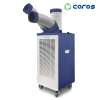 캐로스  2구이동식에어컨3,450W 물통/자연배수블루 품절