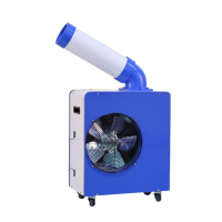 웰템 미니이동식에어컨 1,550W 캠핑 텐트 야외현장