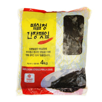 [그린] 매실청 간장 깻잎(4kg/1봉)